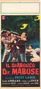 Die 1000 Augen des Dr. Mabuse - Italian Movie Poster (xs thumbnail)