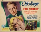 Two Sinners - Movie Poster (xs thumbnail)