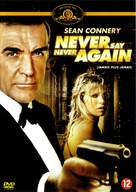 Never Say Never Again - Dutch DVD movie cover (xs thumbnail)