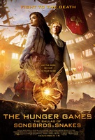 The Hunger Games: The Ballad of Songbirds &amp; Snakes - Philippine Movie Poster (xs thumbnail)