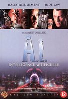 Artificial Intelligence: AI - Belgian DVD movie cover (xs thumbnail)
