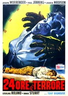 24 ore di terrore - Italian Movie Poster (xs thumbnail)