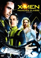 X-Men: First Class - Brazilian DVD movie cover (xs thumbnail)