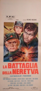 Bitka na Neretvi - Italian Movie Poster (xs thumbnail)