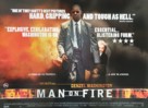 Man on Fire - British Movie Poster (xs thumbnail)