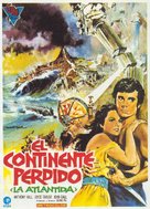 Atlantis, the Lost Continent - Spanish Movie Poster (xs thumbnail)