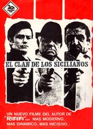 Le clan des Siciliens - Spanish Movie Poster (xs thumbnail)