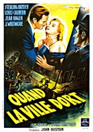 The Asphalt Jungle - French Movie Poster (xs thumbnail)