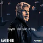 "Hand of God" Poster