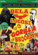 Bela Lugosi Meets a Brooklyn Gorilla - Italian DVD movie cover (xs thumbnail)