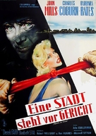 Town on Trial - German Movie Poster (xs thumbnail)