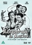 Masquerade in Mexico - British DVD movie cover (xs thumbnail)