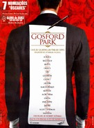 Gosford Park - Portuguese Movie Poster (xs thumbnail)