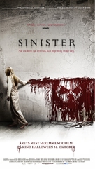 Sinister - Norwegian Movie Poster (xs thumbnail)