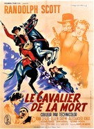 Man in the Saddle - French Movie Poster (xs thumbnail)
