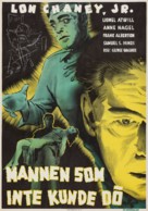 Man Made Monster - Swedish Movie Poster (xs thumbnail)