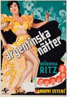 Argentine Nights - Swedish Movie Poster (xs thumbnail)