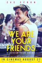 We Are Your Friends - British Movie Poster (xs thumbnail)