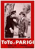 Tot&ograve; a Parigi - Italian Movie Poster (xs thumbnail)