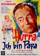 Hurra, ich bin Papa! - German Movie Poster (xs thumbnail)