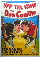 Don Camillo e l&#039;onorevole Peppone - Swedish Movie Poster (xs thumbnail)