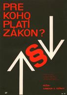 Kinek a t&ouml;rv&eacute;nye? - Czech Movie Poster (xs thumbnail)