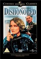 Dishonored - British DVD movie cover (xs thumbnail)