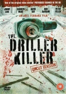 The Driller Killer - British DVD movie cover (xs thumbnail)