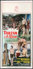 Tarzan and the Mermaids - Italian Movie Poster (xs thumbnail)