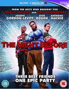The Night Before - British Blu-Ray movie cover (xs thumbnail)