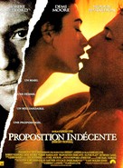 Indecent Proposal - French Movie Poster (xs thumbnail)