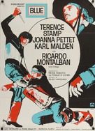 Blue - Danish Movie Poster (xs thumbnail)