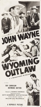 Wyoming Outlaw - Re-release movie poster (xs thumbnail)