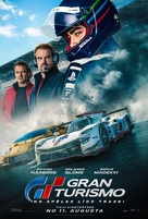 Gran Turismo - Latvian Movie Poster (xs thumbnail)