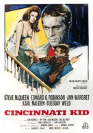 The Cincinnati Kid - Italian Movie Poster (xs thumbnail)