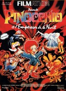 Pinocchio and the Emperor of the Night - French Movie Poster (xs thumbnail)