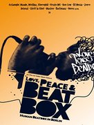 Love, Peace &amp; Beatbox - German Movie Poster (xs thumbnail)