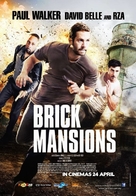 Brick Mansions - Malaysian Movie Poster (xs thumbnail)