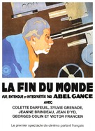 La fin du monde - French Movie Poster (xs thumbnail)