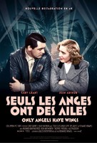 Only Angels Have Wings - French Re-release movie poster (xs thumbnail)