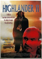 Highlander II: The Quickening - Swedish Movie Poster (xs thumbnail)