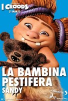 The Croods - Italian Movie Poster (xs thumbnail)