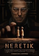 Heretic - Slovak Movie Poster (xs thumbnail)