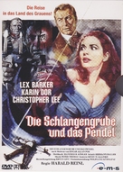 Die Schlangengrube und das Pendel - German Movie Cover (xs thumbnail)