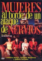 Mujeres Al Borde De Un Ataque De Nervios - Argentinian DVD movie cover (xs thumbnail)