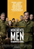 The Monuments Men - Portuguese Movie Poster (xs thumbnail)