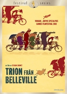 Les triplettes de Belleville - Swedish DVD movie cover (xs thumbnail)