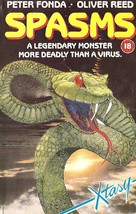 Spasms - British VHS movie cover (xs thumbnail)