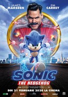 Sonic the Hedgehog - Romanian Movie Poster (xs thumbnail)