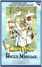 Monty Python and the Holy Grail - Finnish VHS movie cover (xs thumbnail)